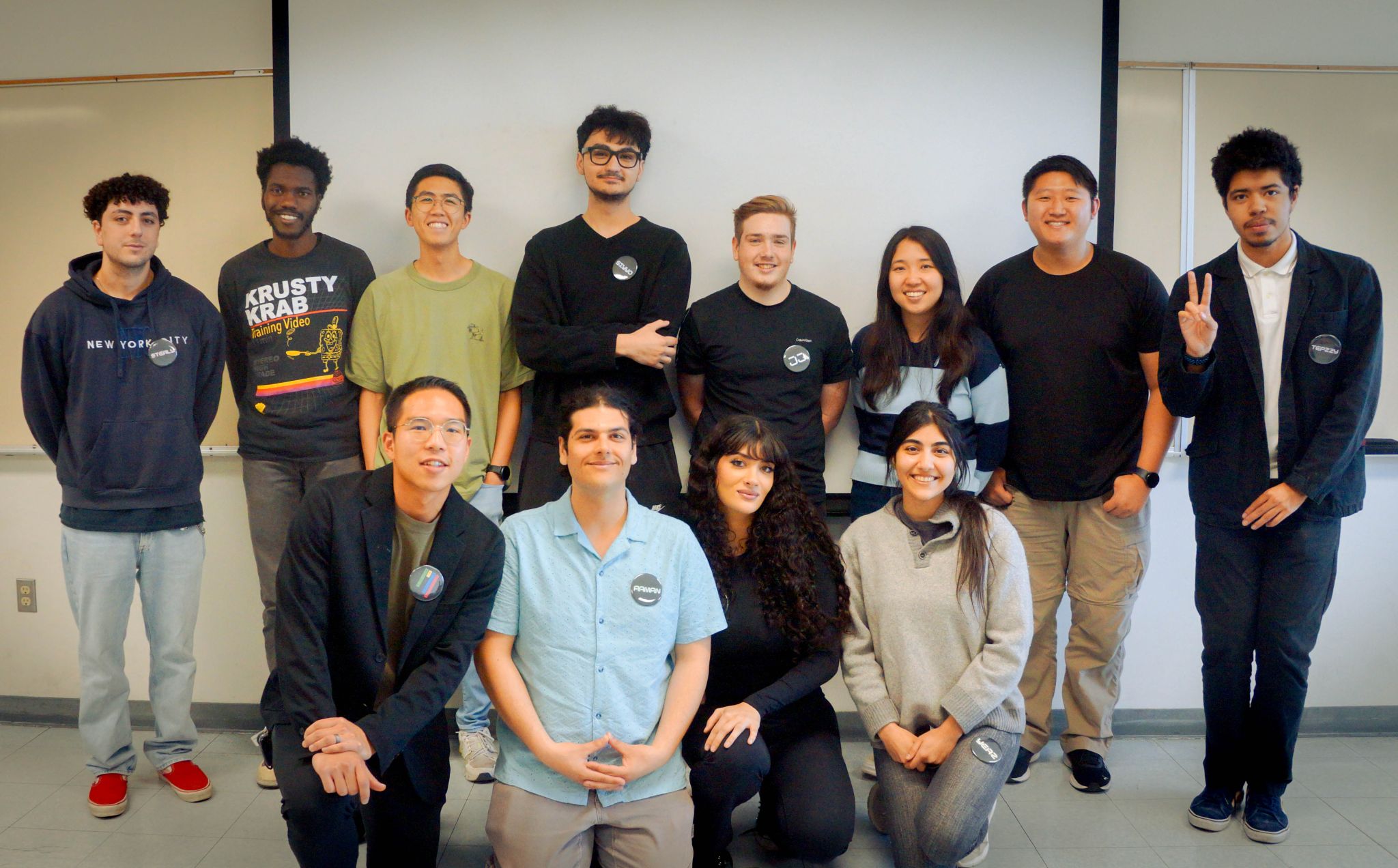SOSE members tabling on campus